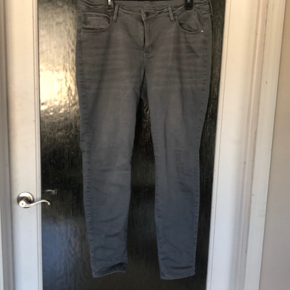 Gray jeggings